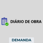 App Diário de Obra integrado ao SIECON para registrar e acompanhar online o dia a dia da obra.