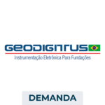 Geodigitus integrado ao ERP SIECON para monitoramento de fundações e controle de dados em obras.